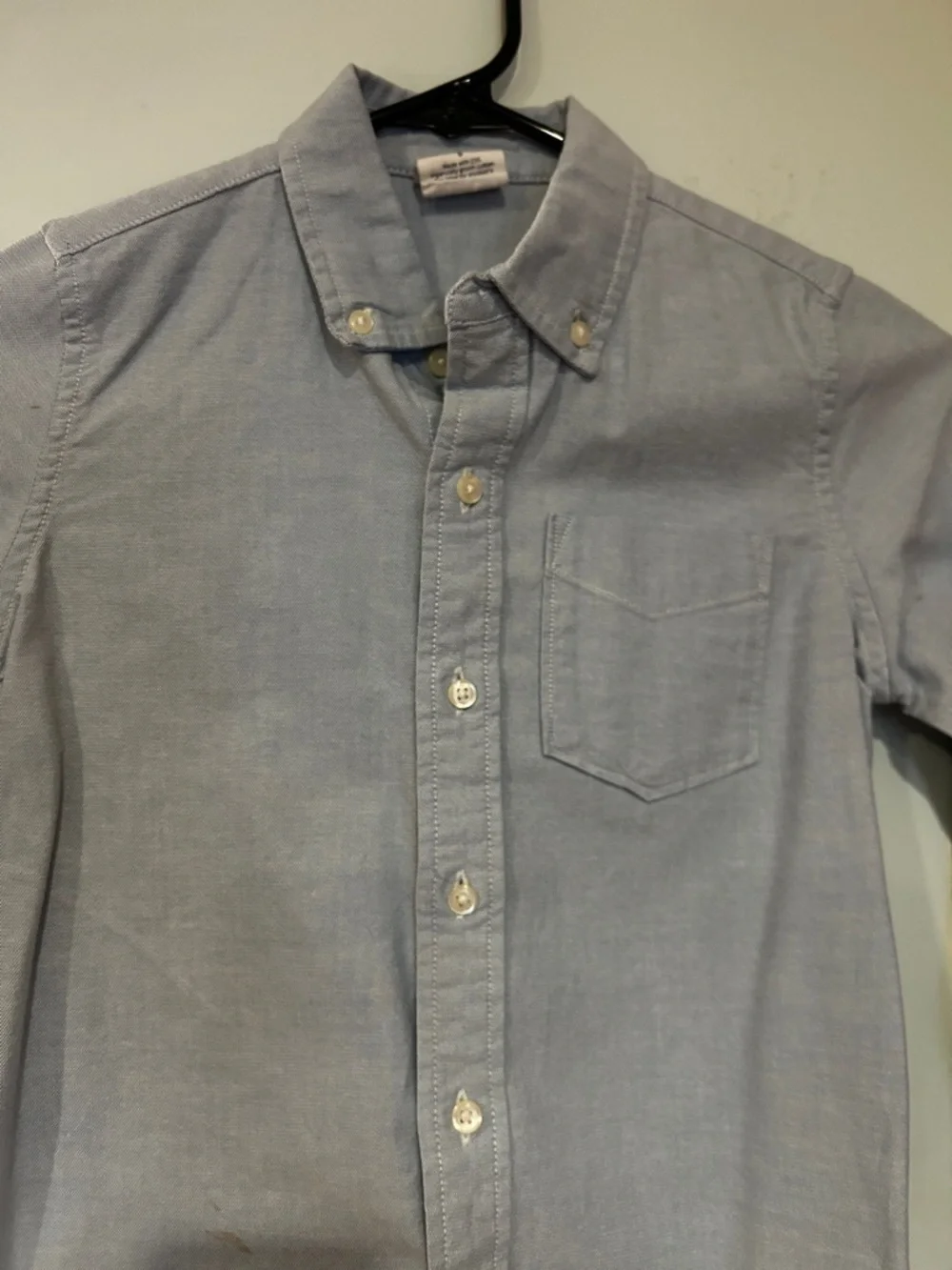 GAP Light Blue Button-Down Shirt for Kids
